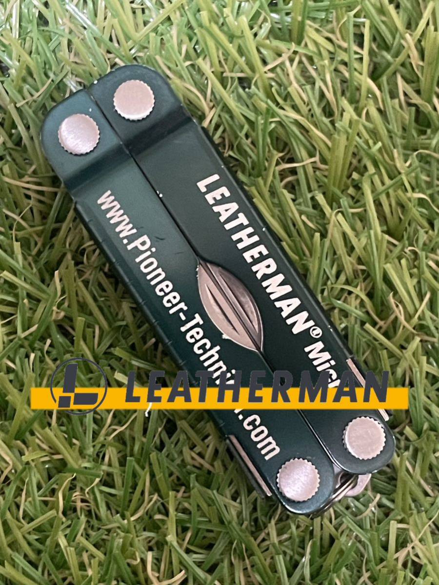 LEATHERMAN #014 MICRA Green レザーマン　マイクラ　マルチツール　ツールナイフ _画像1