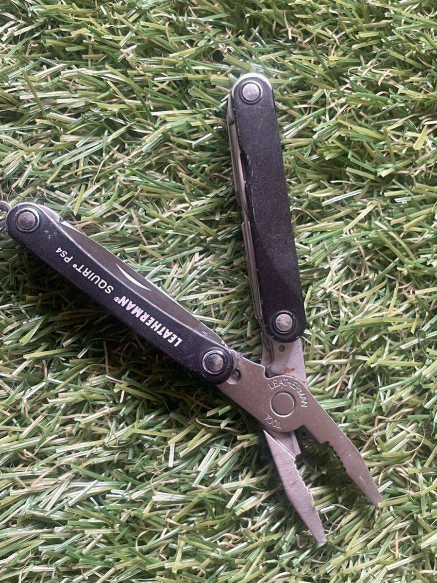 LEATHERMAN #002 SQUIRT PS4 Black レザーマン マルチツール ツールナイフの画像5