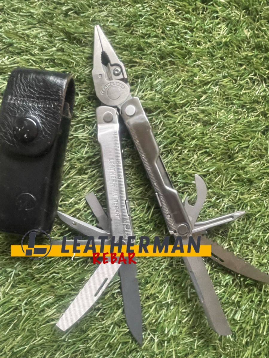 LEATHERMAN REBAR 専用レザーシース付き　レザーマン マルチツール マルチプライヤー ツールナイフ