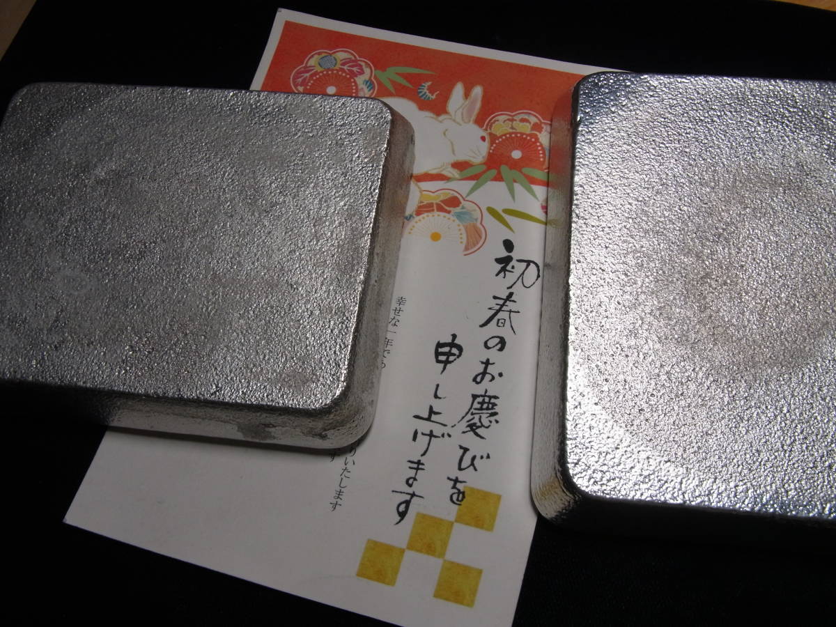 錫インゴット　1kg×2=2kg_画像7