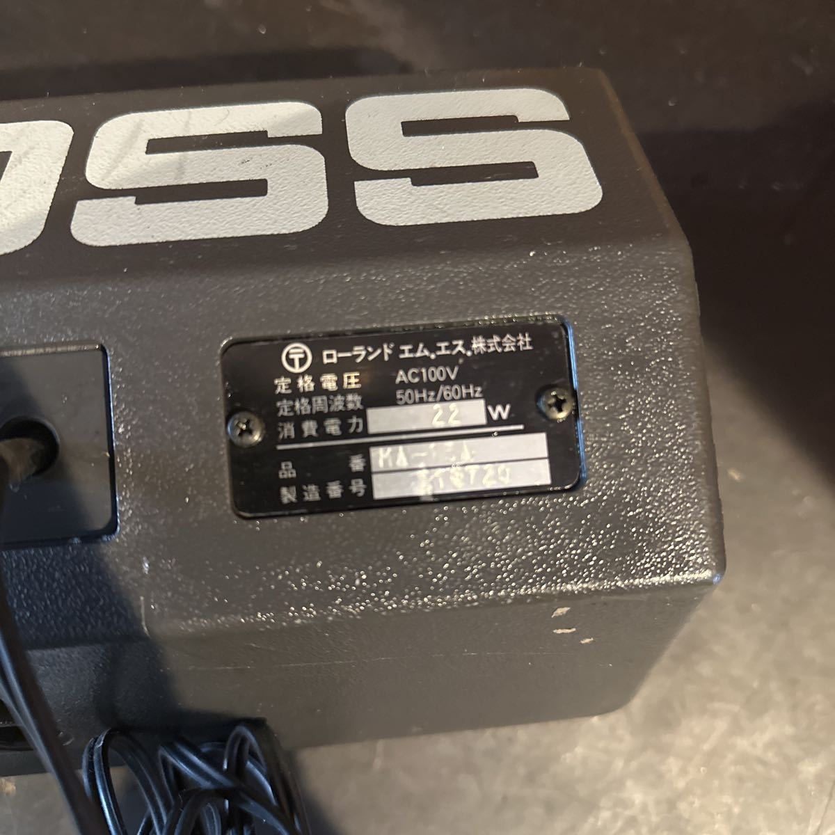 BOSS MA-15A マイクロモニタースピーカー 15W アンプ内蔵 Roland_画像6