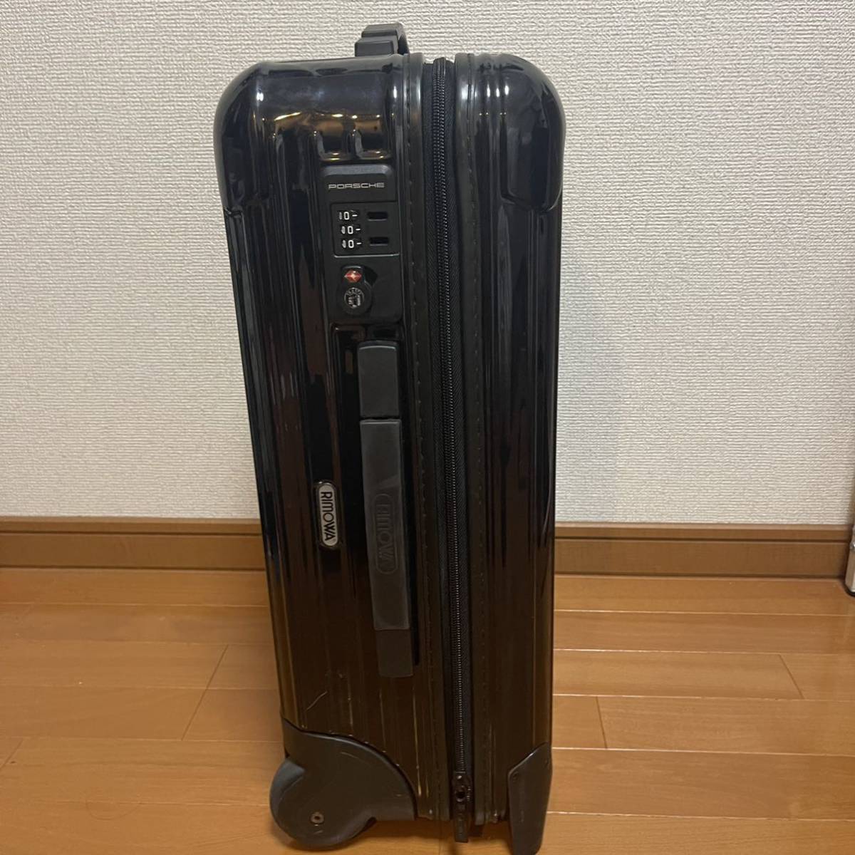 [ rare ] Rimowa × Porsche Design SALSA 2 wheel suitcase black 