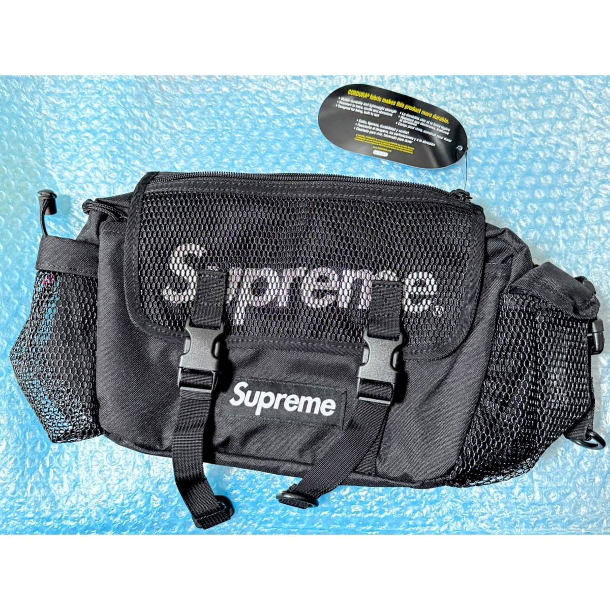 Supreme 20SS Waist Bag Black 新品未使用 シュプリーム ウエストバッグ 黒 2020 2020SS ボディバッグ バッグ
