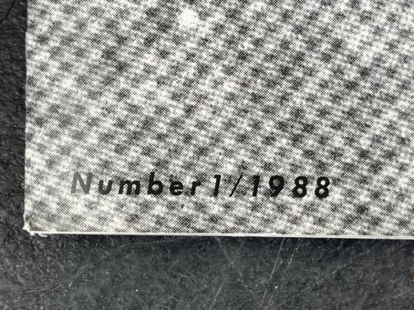 希少 コムデギャルソン 写真集 SIX number1 1988 COMME des GARCONS アート ファッション/56661の画像4