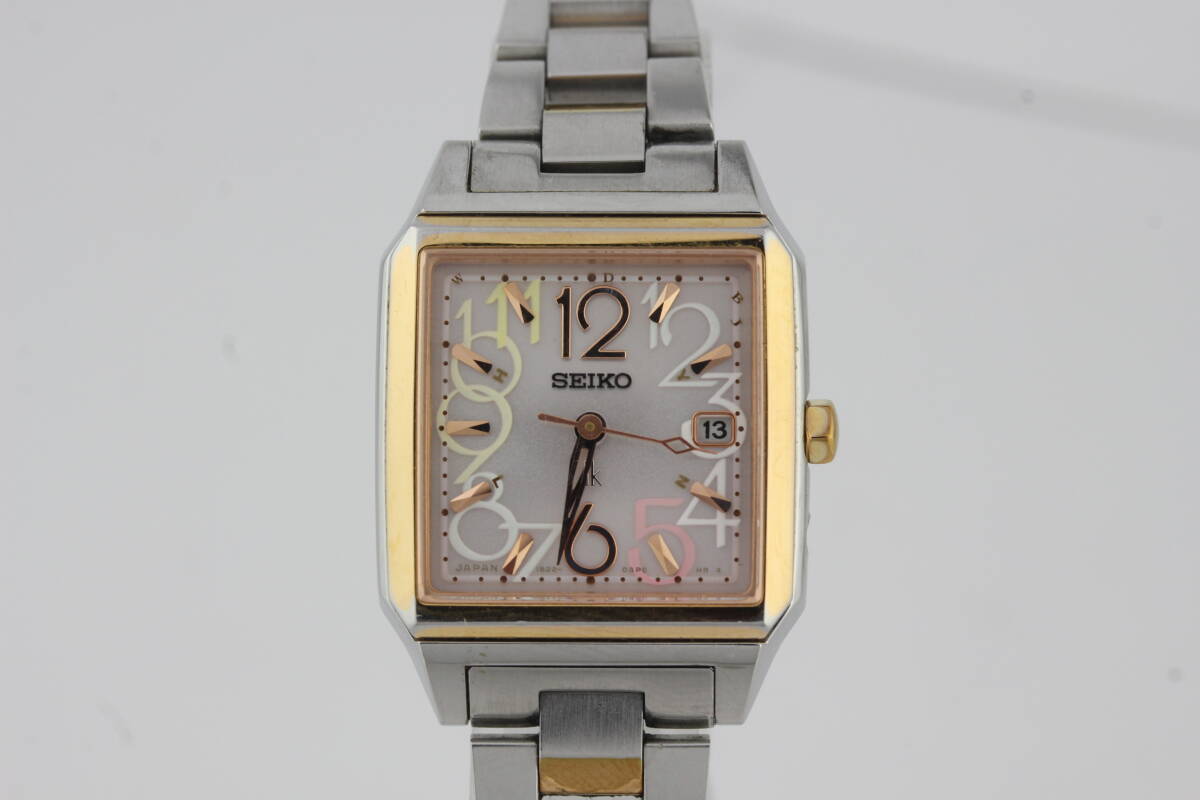 SEIKO セイコー ルキア レディース腕時計 1B22-0AL0 電波ソーラー_画像1