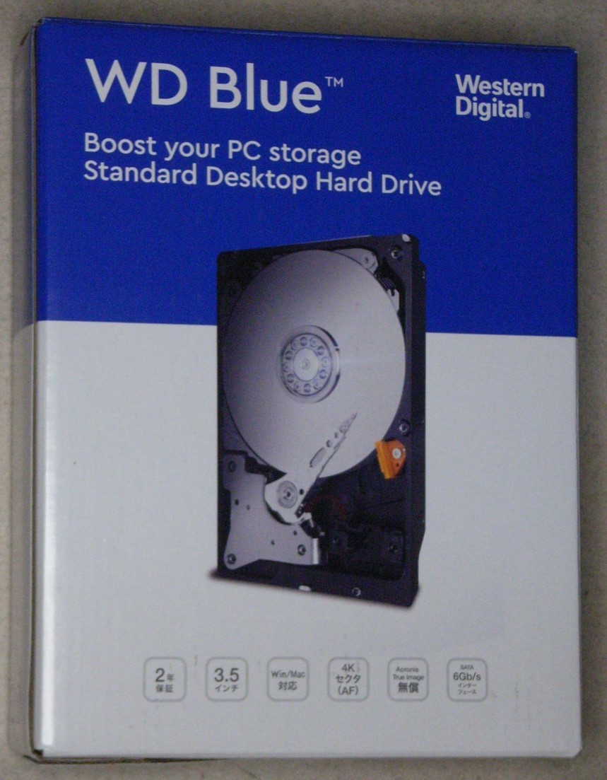 【6TB・使用時間2654H・中古・動作品】 WDC 3.5インチ HDD WD60EZAZ - RT 【現状品】_画像1