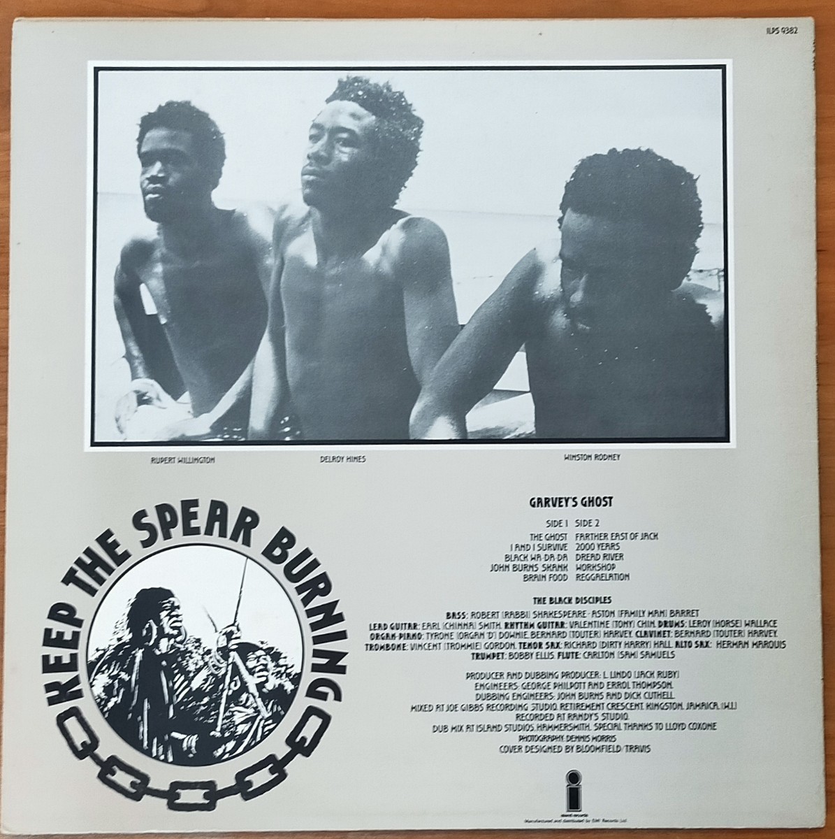 Burning Spear/Garvey’s Ghost/英Island/Dub Album_画像2