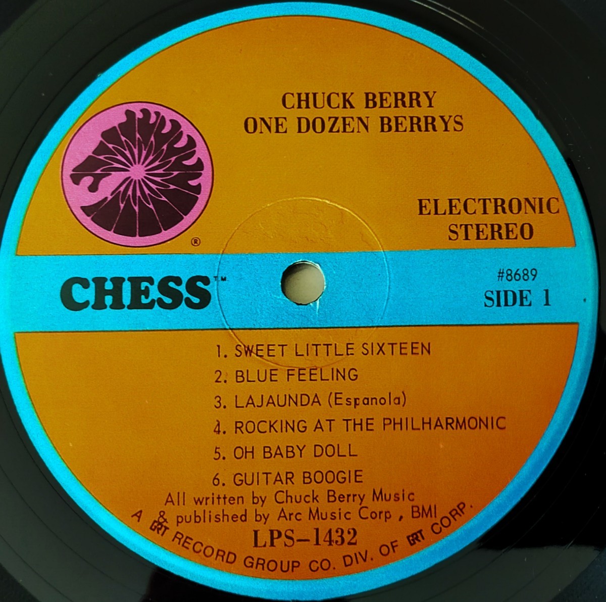 Chuck Berry/One Dozen Berrys/米Chess/1970年代プレスの画像3