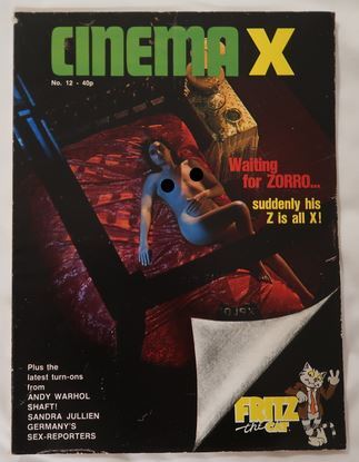 CINEMA X NO12■1972 イギリス誌■サンドラ・ジュリアン_画像1