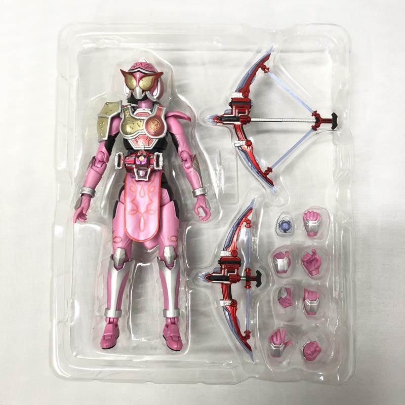 【中古】バンダイ S.H.Figuarts 仮面ライダーマリカ ピーチエナジーアームズ 仮面ライダー鎧武 魂ウェブ商店限定 [240015220803]の画像3