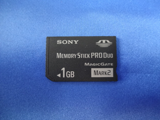 ★ソニー「メモリースティックPRO DUO 1GB MARK2」★_画像1