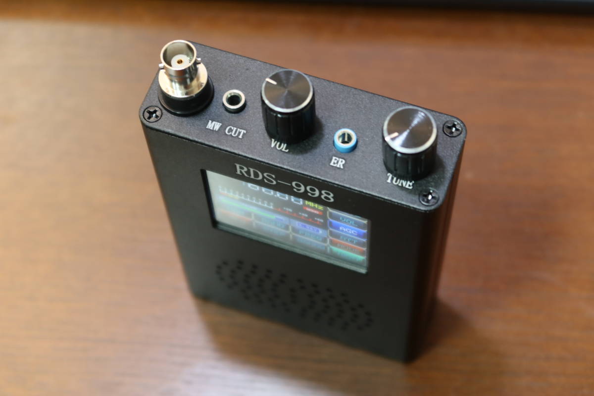 Hugeek タッチスクリーン受信機 RDS-998 FM/MW/LW/SW/SSB(USB Hugeek タッチスクリーン受信機 RDS-998 FM/MW/LW/SW/SSB(USB