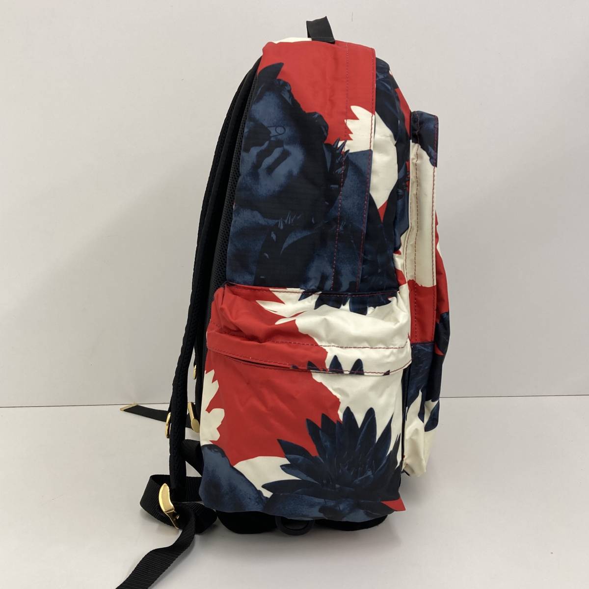 2021SS UNDERCOVER stone image total pattern backpack suede switch undercover rucksack bag bag archive 3060509