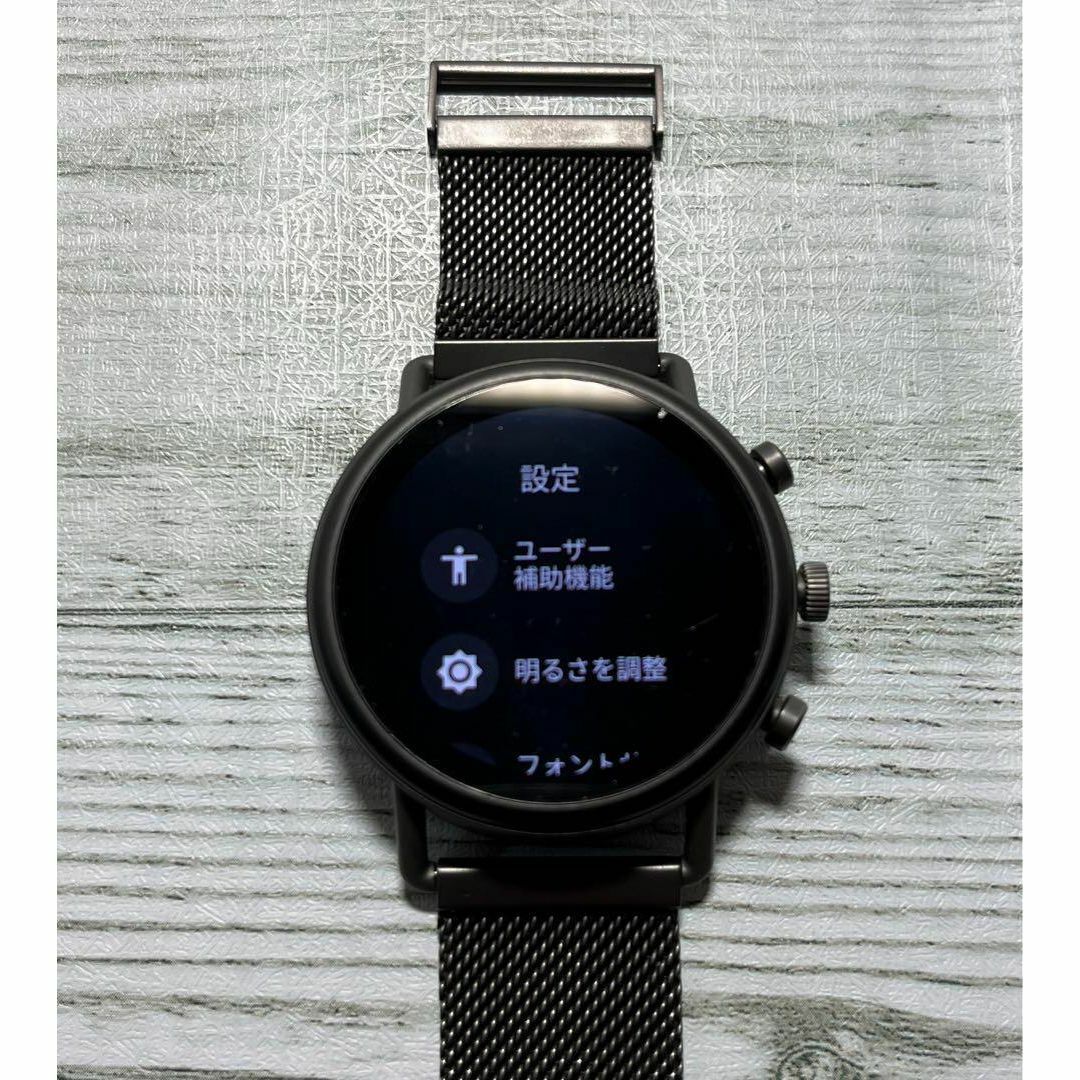 スカーゲン SKAGEN スマートウォッチ グーグル 腕時計 デジタル ブラックの画像3