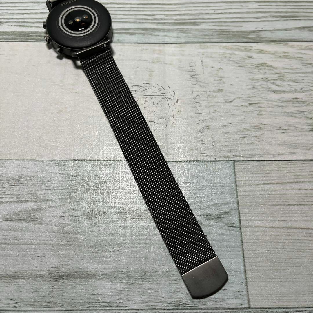 スカーゲン SKAGEN スマートウォッチ グーグル 腕時計 デジタル ブラックの画像8
