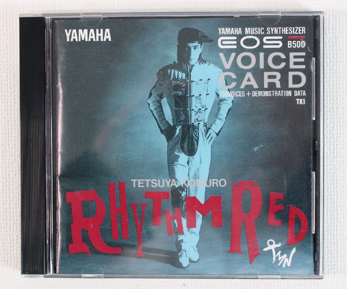 □現状品□ YAMAHA EOS B500 VOICE CARD TK1 RHYTHM RED TMN 小室哲哉 ボイスカード (2745604)の画像2