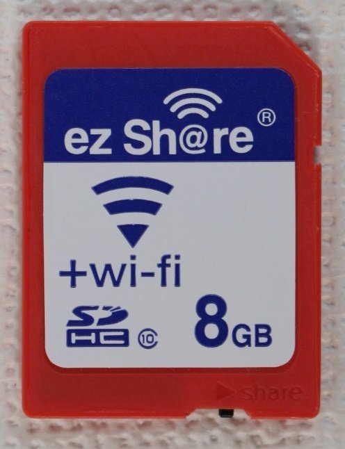 * present condition goods * ez Sh@re 8GB Wi-Fi function installing SD memory card (2745609)