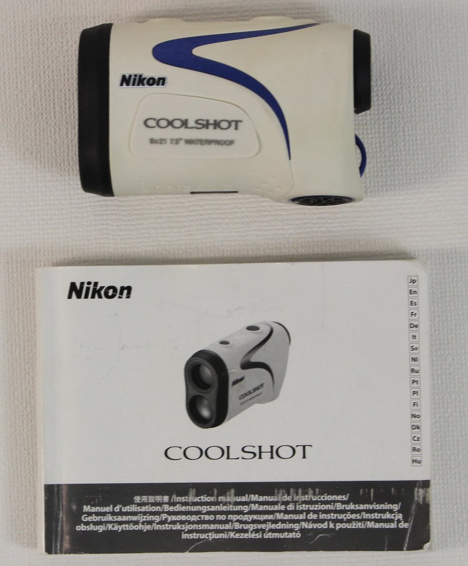 ◇現状品◇ Nikon ニコン COOLSHOT ゴルフ用レーザー距離計 ※簡易動作確認OK (2745584)_画像9