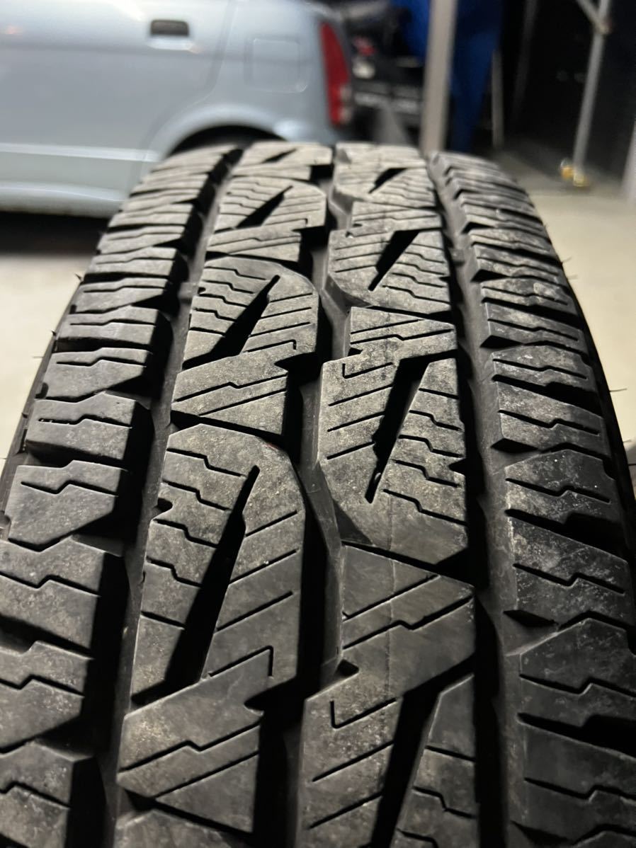 【美品！バリ溝！】WORK CRAG T-GRABIG 215/70R16 ブリヂストン　dueler a/t タイヤ　ホイールセット　7J +38 4本通し　114.3 5穴_画像9