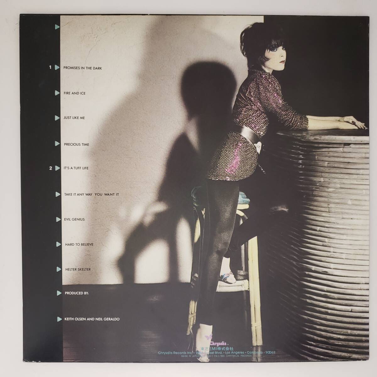 良盤屋◆LP◆パット・ベネター/プレシャス・タイム☆Pat Benatar/Precious Time/1981◆Pop Rock◆P-4723_画像2