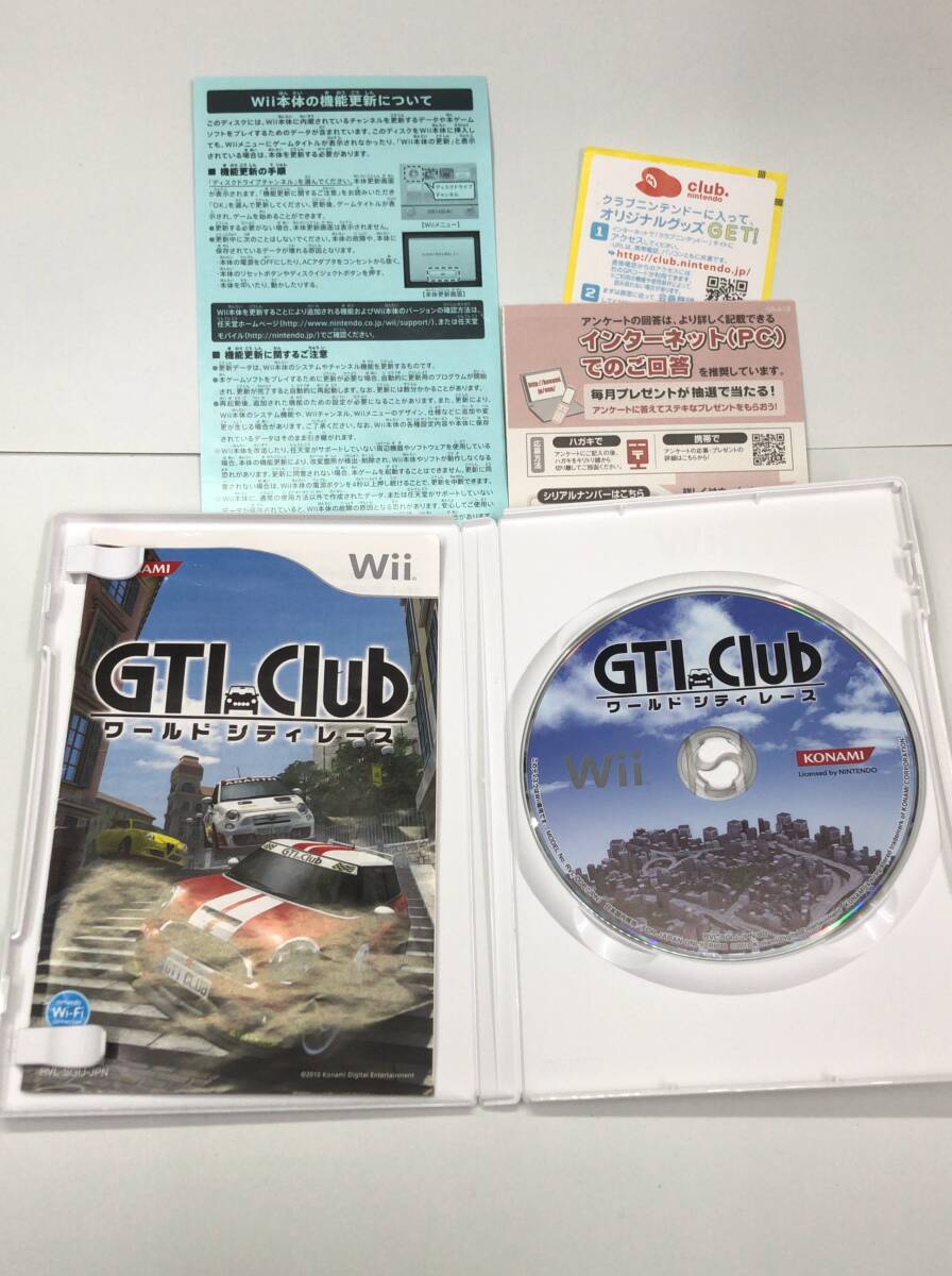 Nintendo Wii GTI Club ワールド シティ レース ゲームソフト 任天堂 ワールドシティレース 24021401_画像3