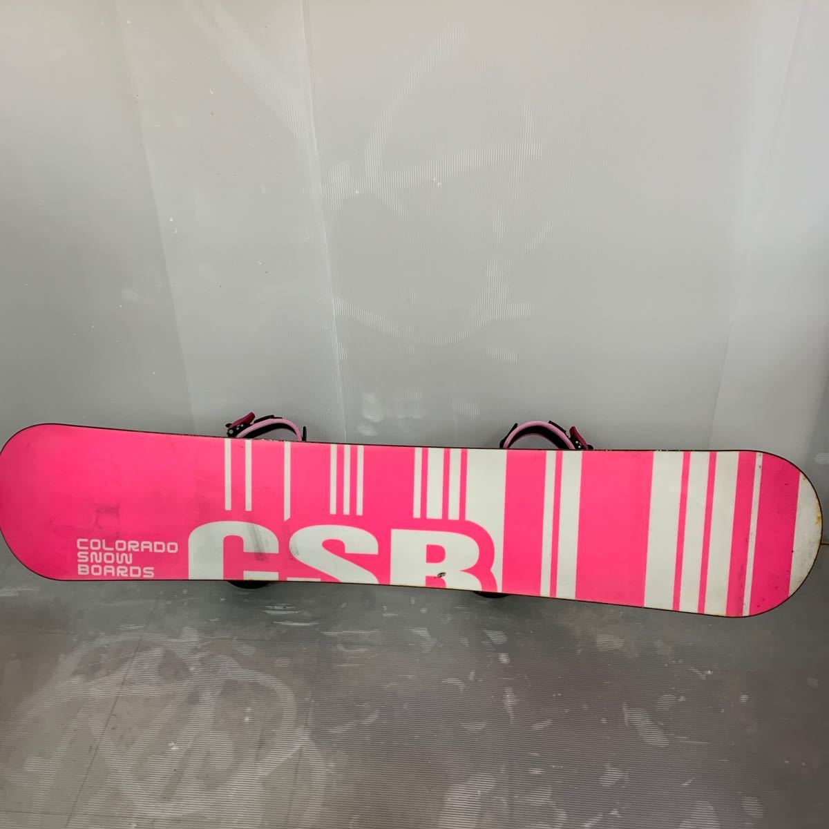 CSB スノーボード板 COLORADO SNOW BOARDS 約139cm レディース スノボ ウインタースポーツ アウトドア 冬 (石572_画像6