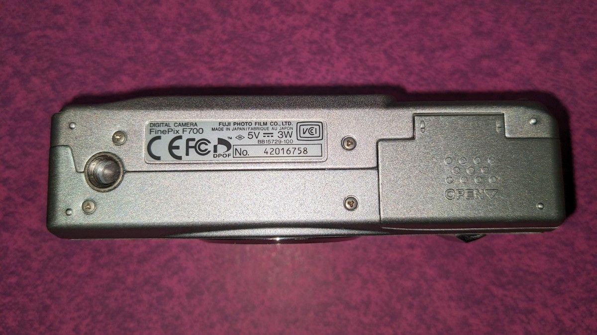 完動品】FUJIFILM FinePix F700 xDピクチャーカード256MB+16MB 完動品】FUJIFILM FinePix F700 xDピクチャーカード256MB+16MB
