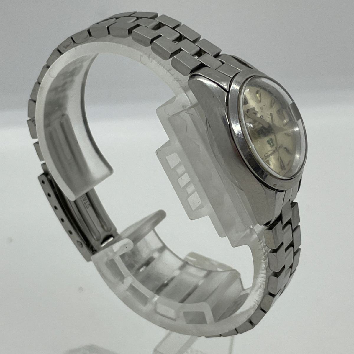 USED RADO ラドー Green Horse グリーンホース 腕時計 アナログ AT レディース シルバー系 自動巻き 稼働品の画像4