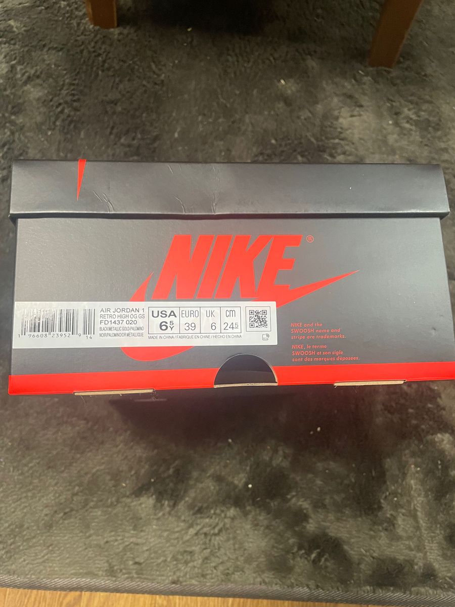 Nike Air Jordan 1 Retro High OG GS Palomino 24.5cm