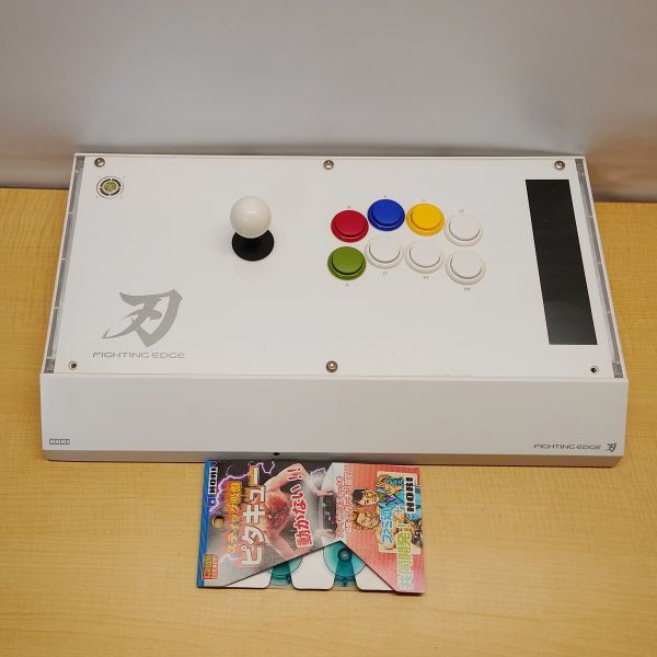 HORI FIGHTING EDGE ファイティングエッジ 刃 XBOX360 アーケードコントローラー　訳アリ　おまけあり_画像1