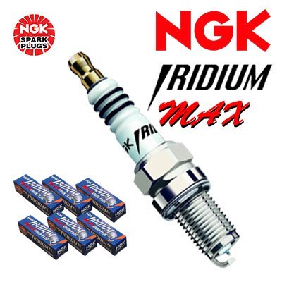 NGK イリジウムMAXプラグ 1台分 6本セット アルファロメオ スパイダー 3.0 V6 24V [GH-916S1B] 2003.1~2003.7 3000