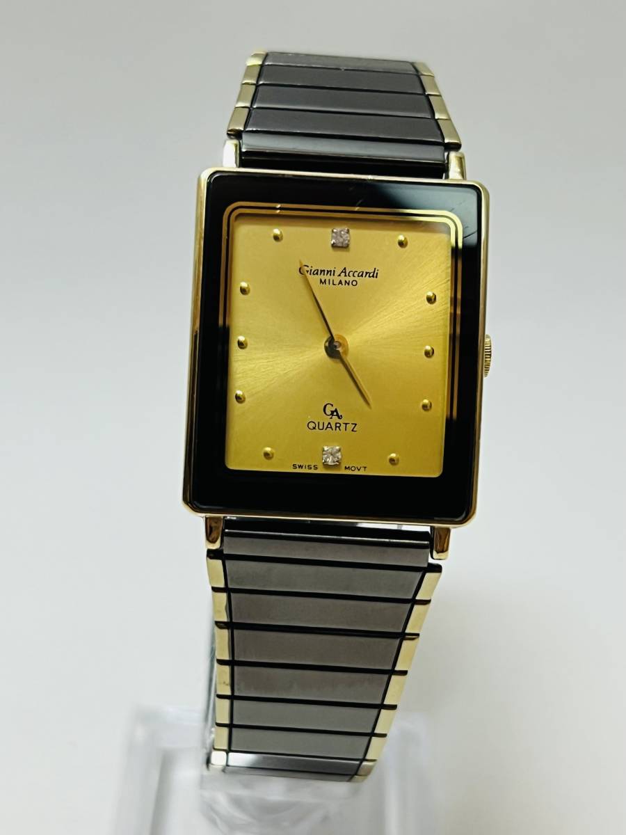 動作未確認　Gianni Accardi レディース腕時計 GA-09M_画像1