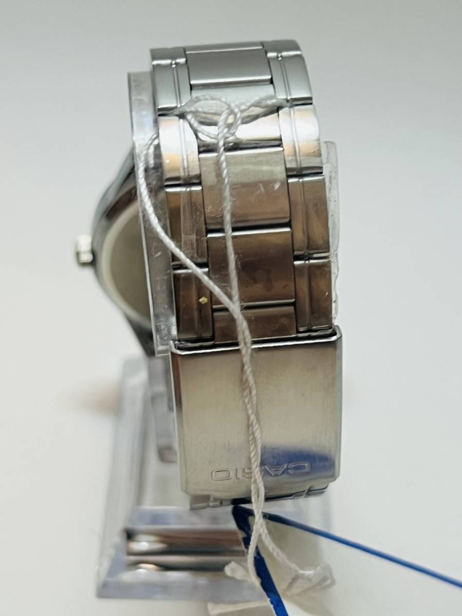 未使用品　動作　CASIO カシオ クオーツ MTP-V005 メンズ腕時計 黒文字盤_画像4