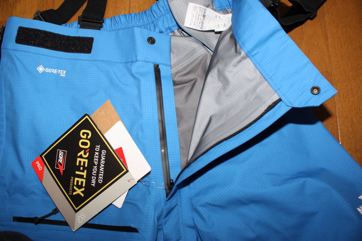 未使用 M 青 ノースフェイス ゴアテックスGORE-TEX PRO PRODUCTS 未使用 M 青 ノースフェイス ゴアテックスGORE-TEX PRO PRODUCTS