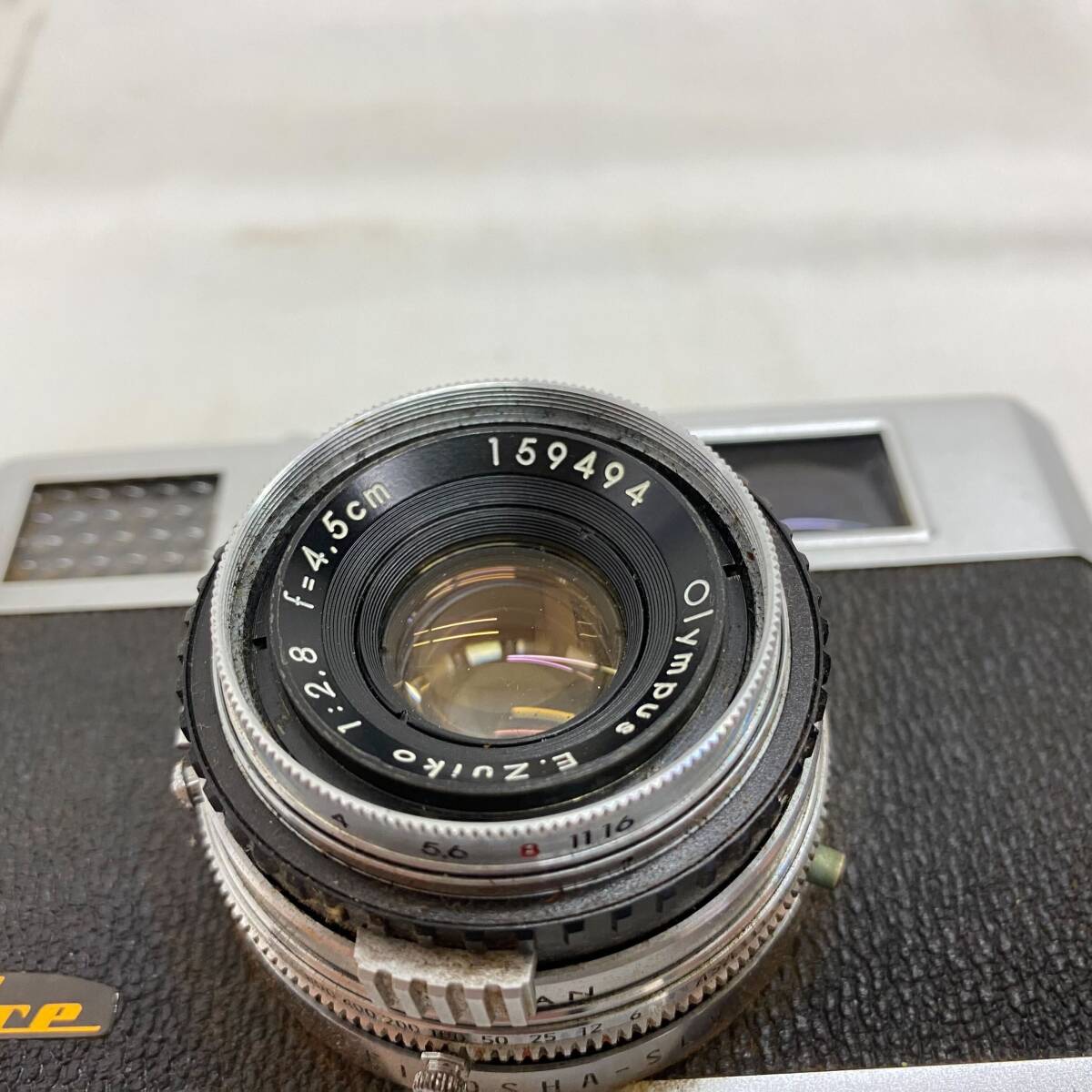 ♪A75007:OLYMPUS ACE オリンパス オリンパスエース E.Zuiko 45mm F2.8　フィルムカメラ レンジファインダー 中古 ジャンク_画像7