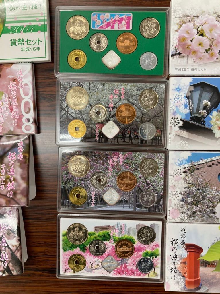 桜の通り抜け　貨幣セット _画像3