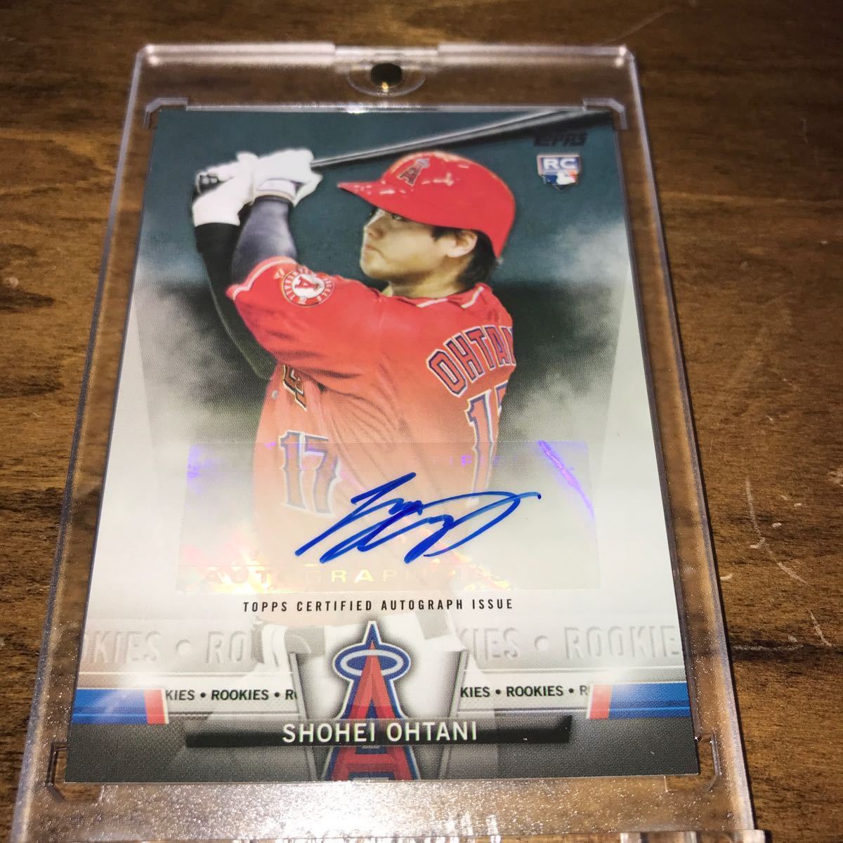 2018 Topps 「大谷翔平」直筆サイン（AUTO)カード/MLBルーキー年_画像1