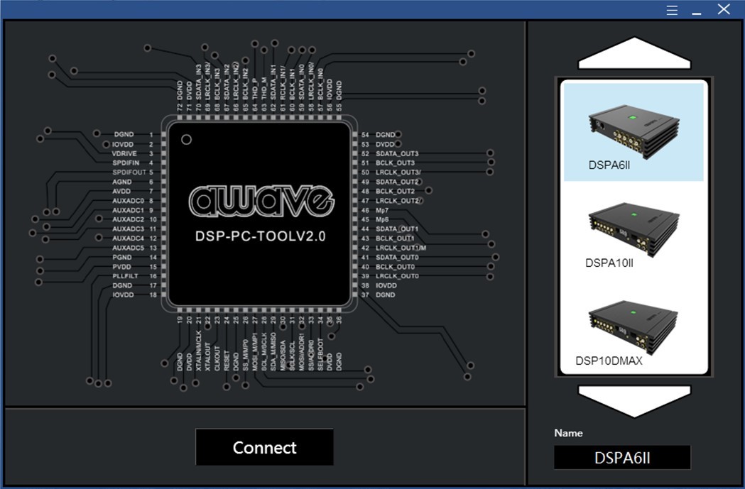 [ with guarantee ][ domestic regular goods ]awave DSPA6Ⅱ 4ch Class AB amplifier built-in 6ch DSP ( digital signal processor )