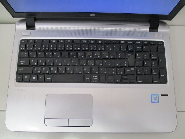 【1円スタート】hp ProBook 450 G3 W5T29PT#ABJ Core i5 6200U 2.3Ghz 8GB DVDマルチ 15.6インチ OSなし BIOSのみ_画像2