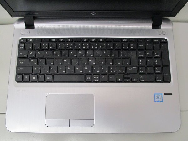 【1円スタート】hp ProBook 450 G3 N8K03AV Core i3 6100U 2.3Ghz 4GB DVDマルチ 15.6インチ OSなし 通電のみ起動不可_画像2