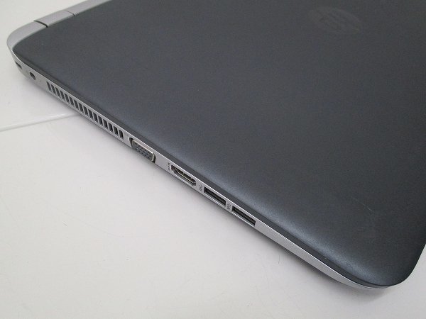 【1円スタート】hp ProBook 450 G3 N8K03AV Core i3 6100U 2.3Ghz 8GB DVD-ROM 15.6インチ OSなし BIOSのみ_画像5