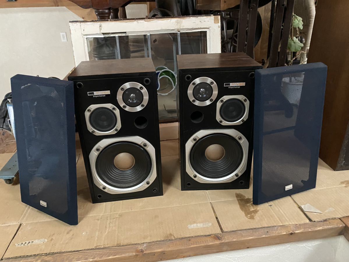 including carriage * ultra rare * name machine beautiful goods * Sansui SP-V50 speaker pair * is good sound does 