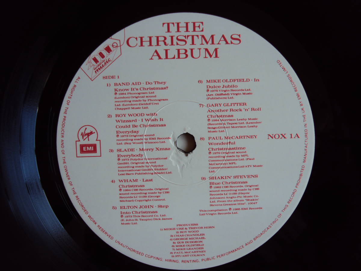 ヴァリアス・アーティスト／THE CHRISTMAS ALBUM　UK盤レコード_画像5