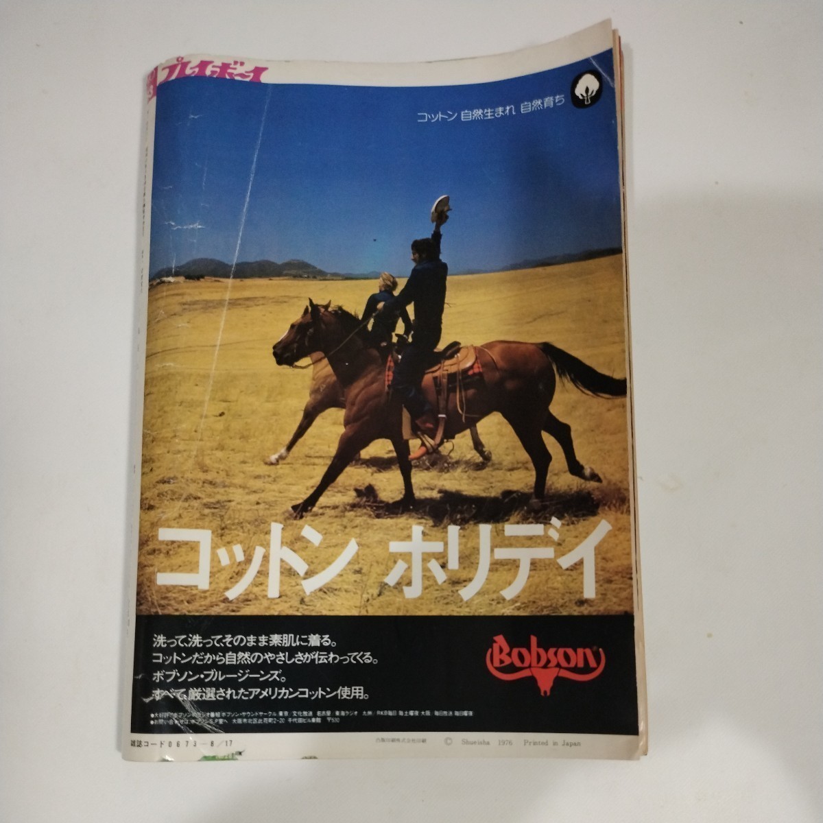 週刊プレイボーイ 昭和51年8月17日号 風吹ジュン かたせ梨乃 泉じゅん アニー・べル _画像9