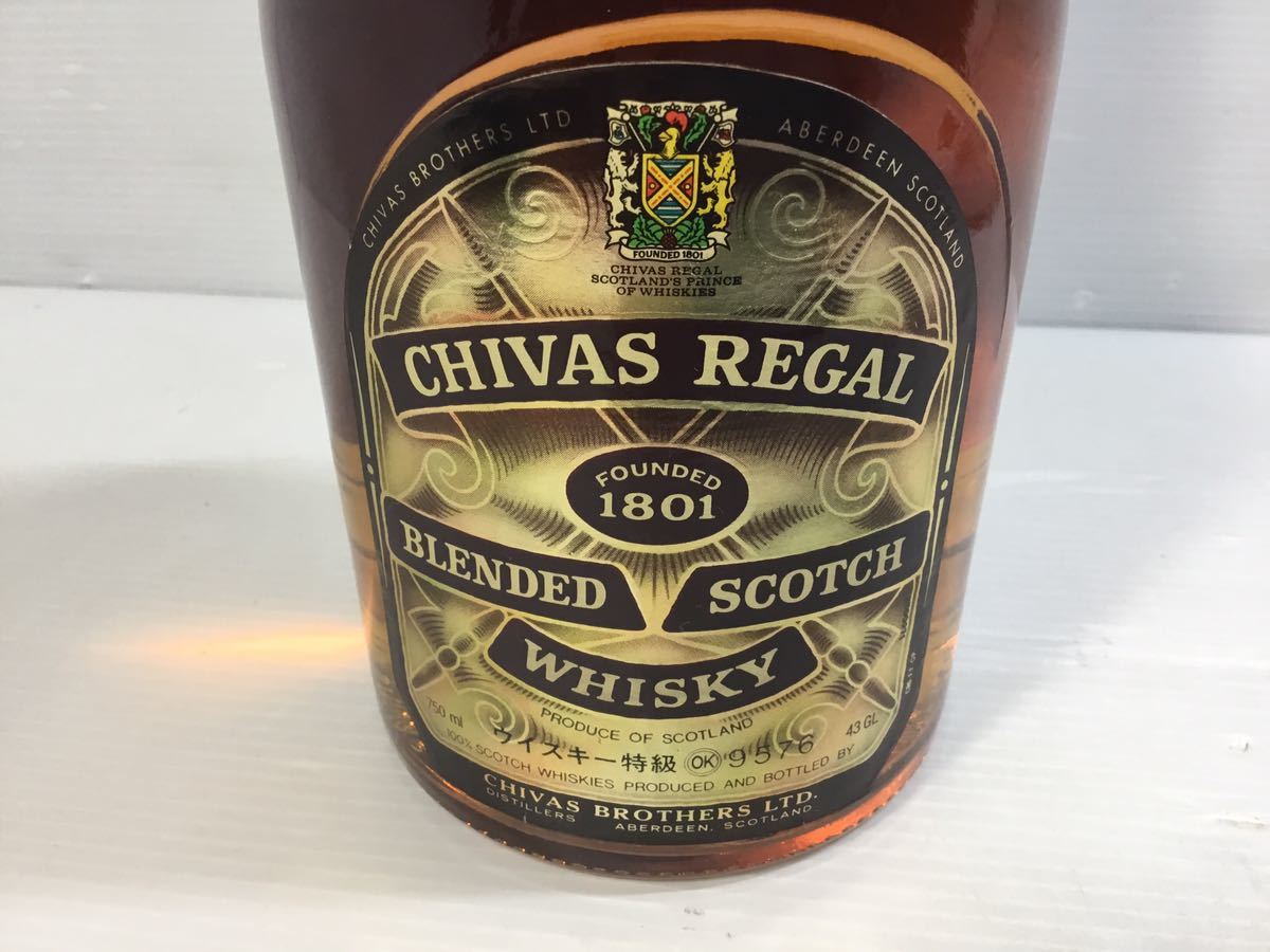 [K-2024]CHIVAS REGAL 12年 古酒 未開栓★シーバスリーガル スコッチウイスキー☆特級 洋酒 ヴィンテージ♪売り切り 1円スタート!!_画像2