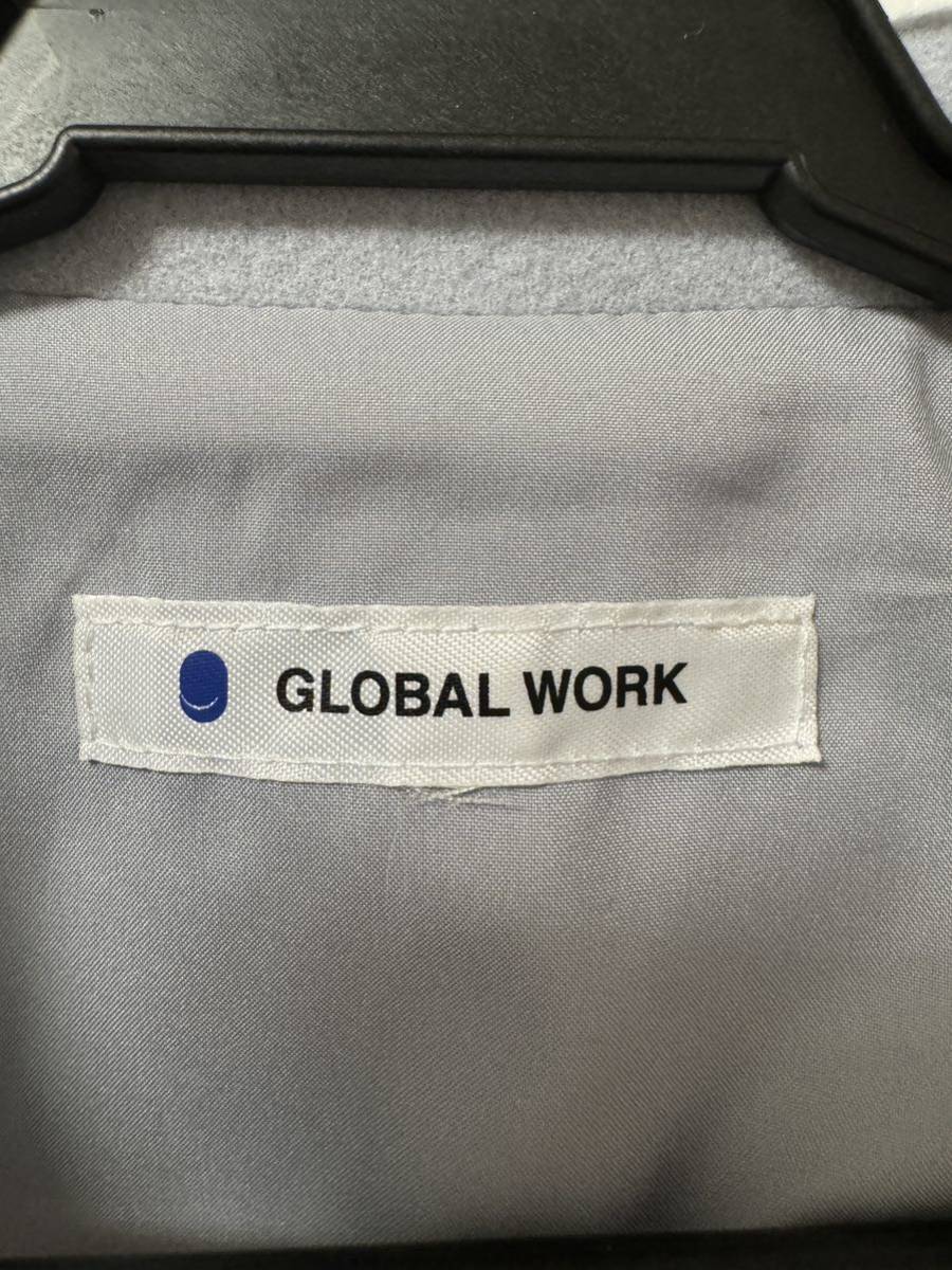 [C-2024.2.1]GLOBAL WORK jacket gray coat long sleeve autumn winter 140.* first come, first served 