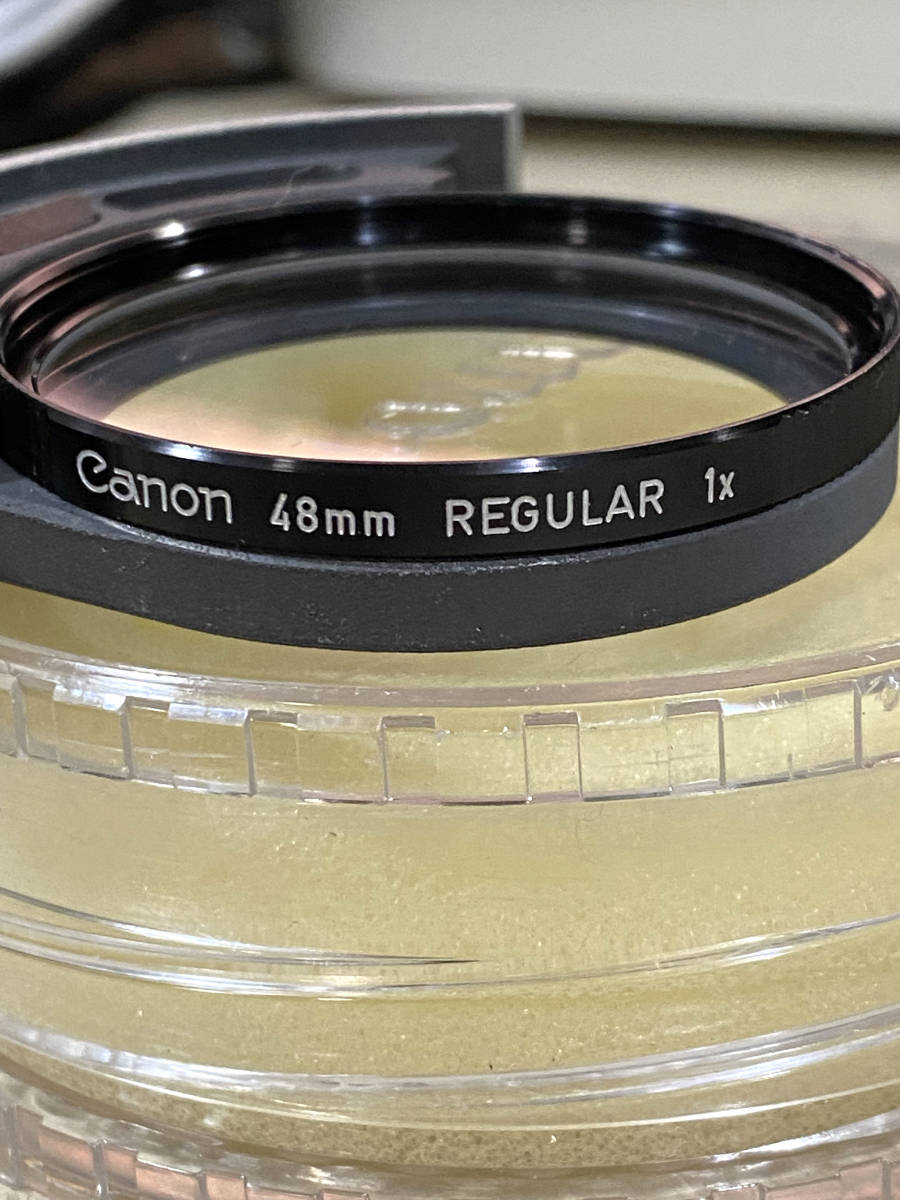 Canon キヤノン　NEW FD　と思われる　48mm ドロップイン_画像4