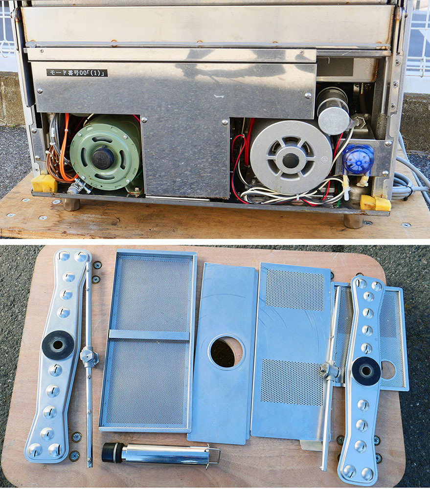 即決有 2021年製 マルゼン 食器洗浄機 MDKLT8E 100V アンダーカウンター 正面開き エコタイプ 幅600 奥行600 高さ840mmの画像5