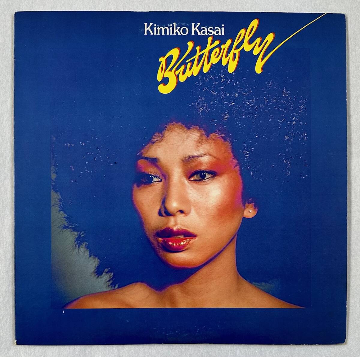 ■1979年 オリジナル 国内盤 Kimino Kasai with Herbie Hancock - Butterfly 12”LP 25AP 1350 CBS SONY 笠井紀美子の画像1