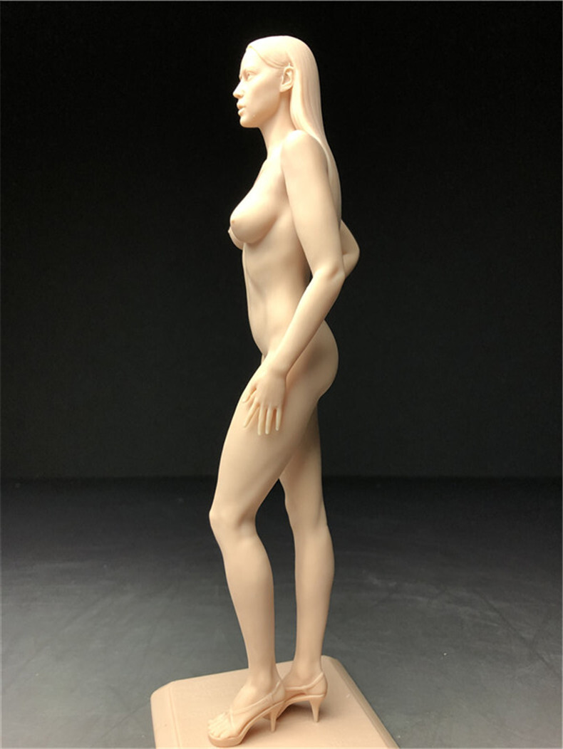 樹脂製　西洋彫り　女神　ヌード　デッサン人形　女性　少女　フィギュア　美人　裸婦　仏像　置物 重さ約121ｇ_画像7